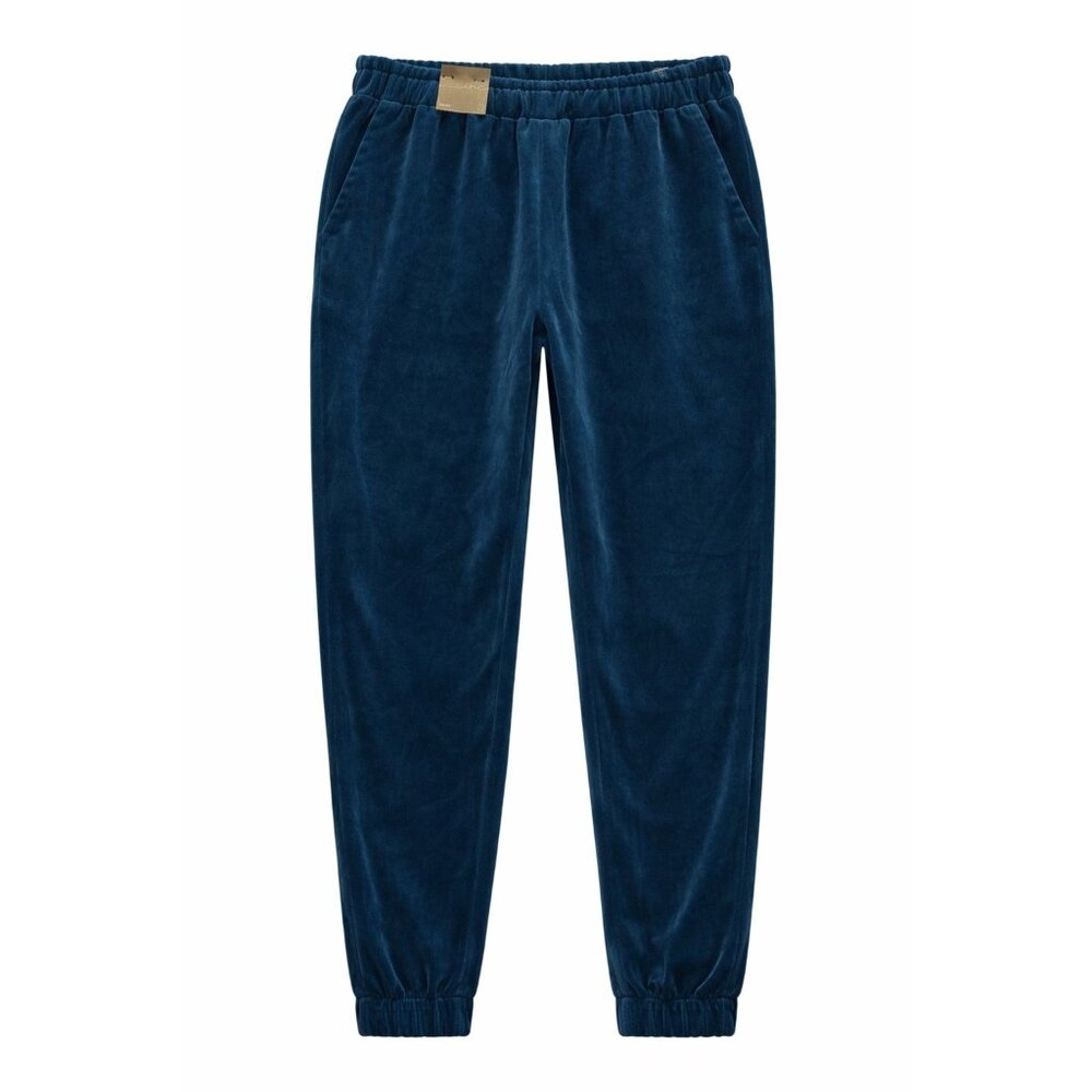 INC Size Small Teal International Concepts Women Velvet Stretch Jogger Pant